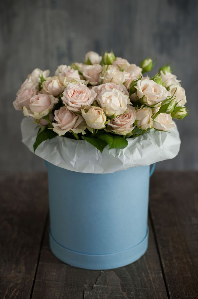 свадебная коробка XL с пионами для церемонии в Ижевске