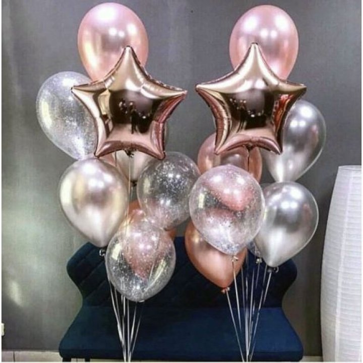 Фонтаны шаров "Дубль старт" в Ижевске