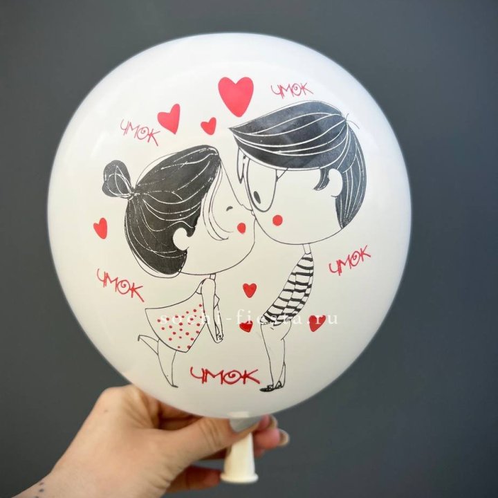 Гелиевый шар для влюблённых в Ижевске