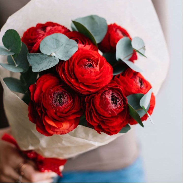 Букет ранункулюсов  в Ижевске