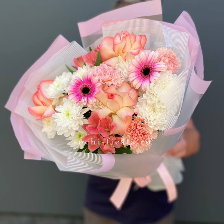 Яркий букет "Спринг" в Ижевске