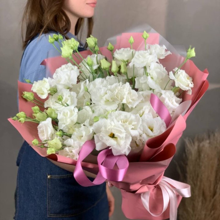 Букет эустом "Пудра" в Ижевске