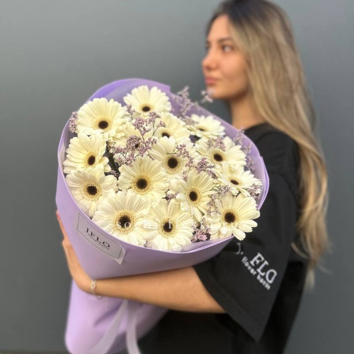 Букет голландских гербер "Лавандер" в Ижевске