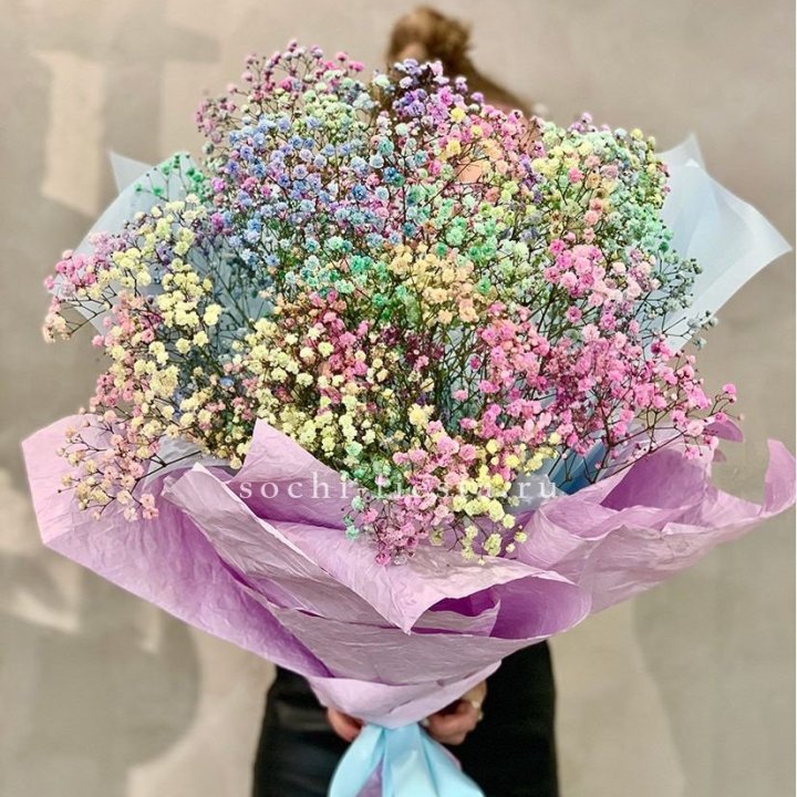 Радужные гипсофилы №2 в Ижевске