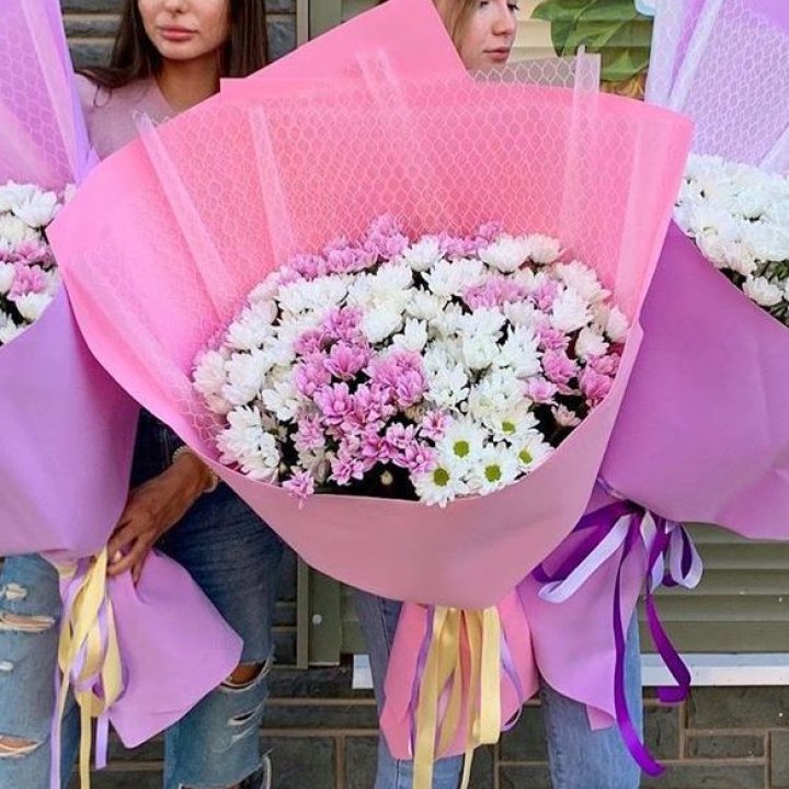 Букет хризантем №3 в Ижевске