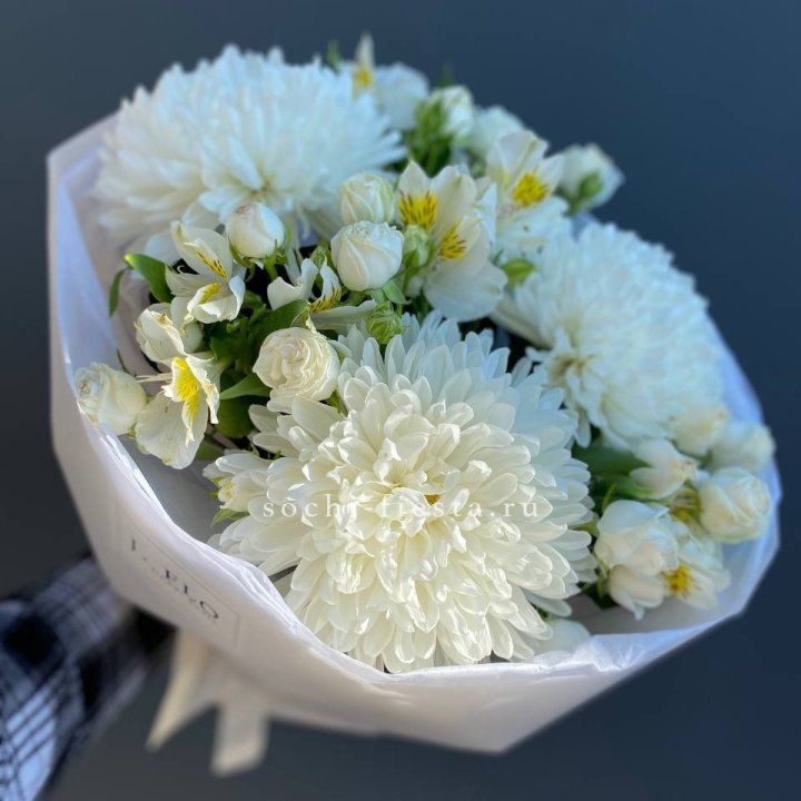 Букет из хризантем "Миранда" в Ижевске