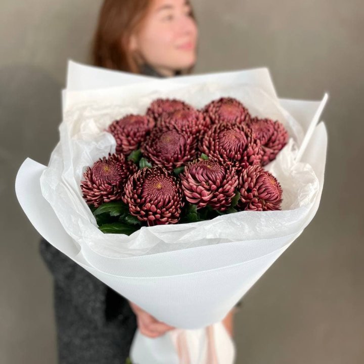 Букет хризантем "Касиопия" в Ижевске