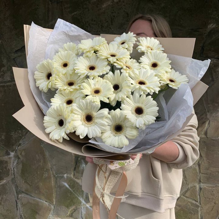 Букет голландских гербер "Шейн"" в Ижевске