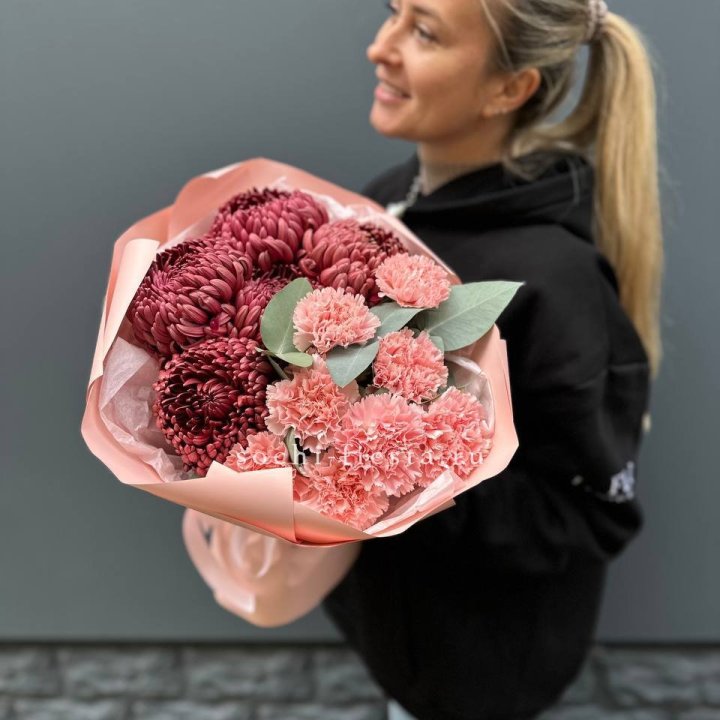 Дуо диантусы и бигуди в Ижевске