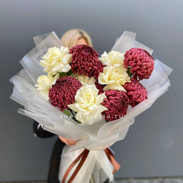 Дуо бигуди и розы в Ижевске