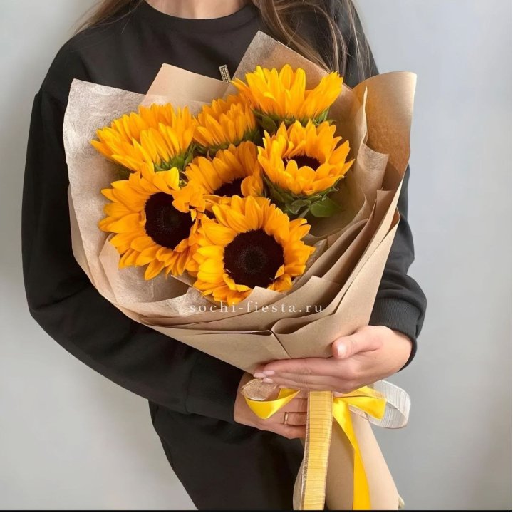Букет из подсолнухов в Ижевске