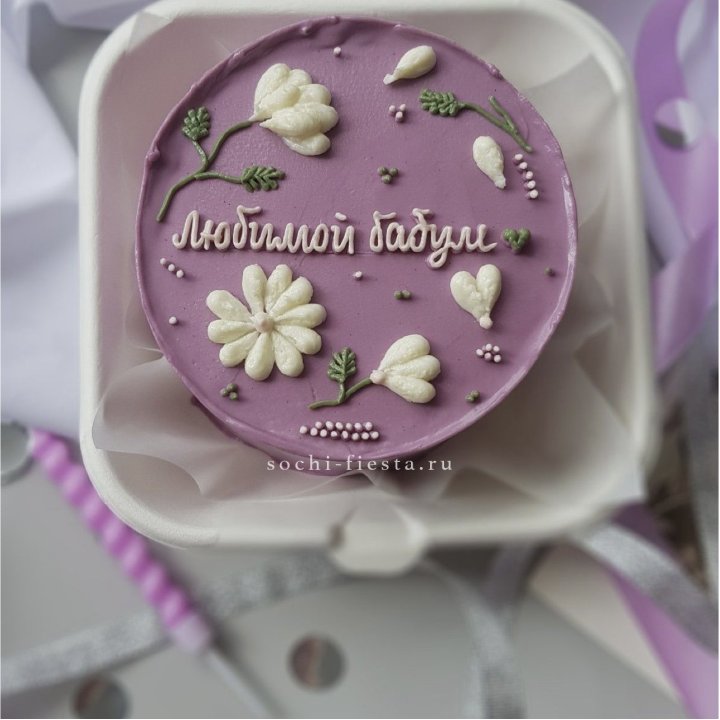 Бенто-торт "Любимой бабуле" в Ижевске