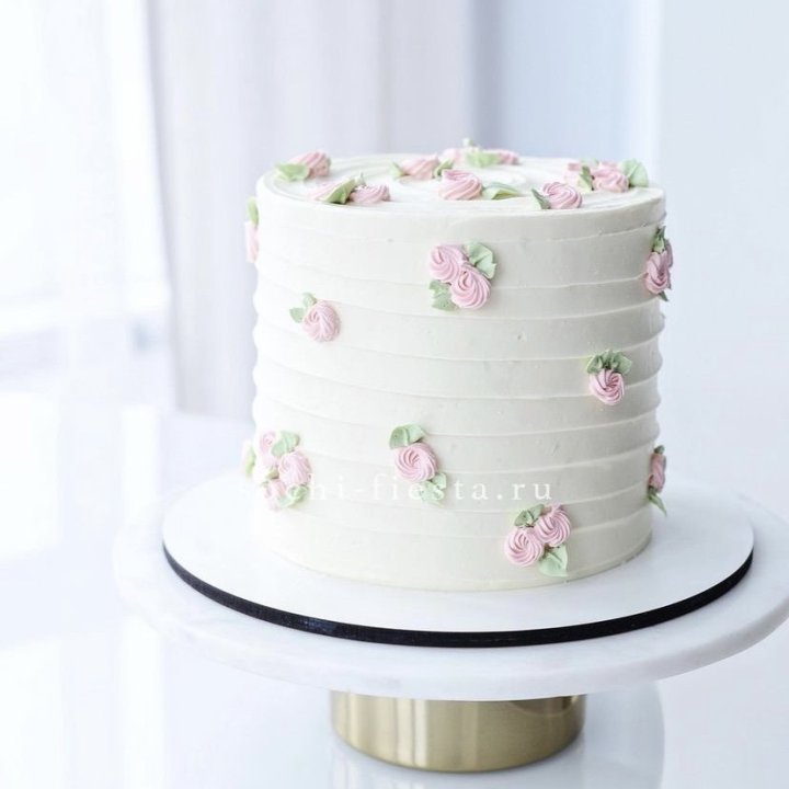 Торт "Розы в снегу" в Ижевске