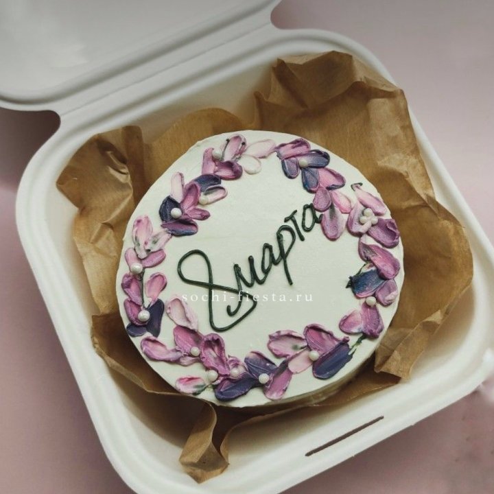 Бенто-торт "8 марта цветы"  в Ижевске