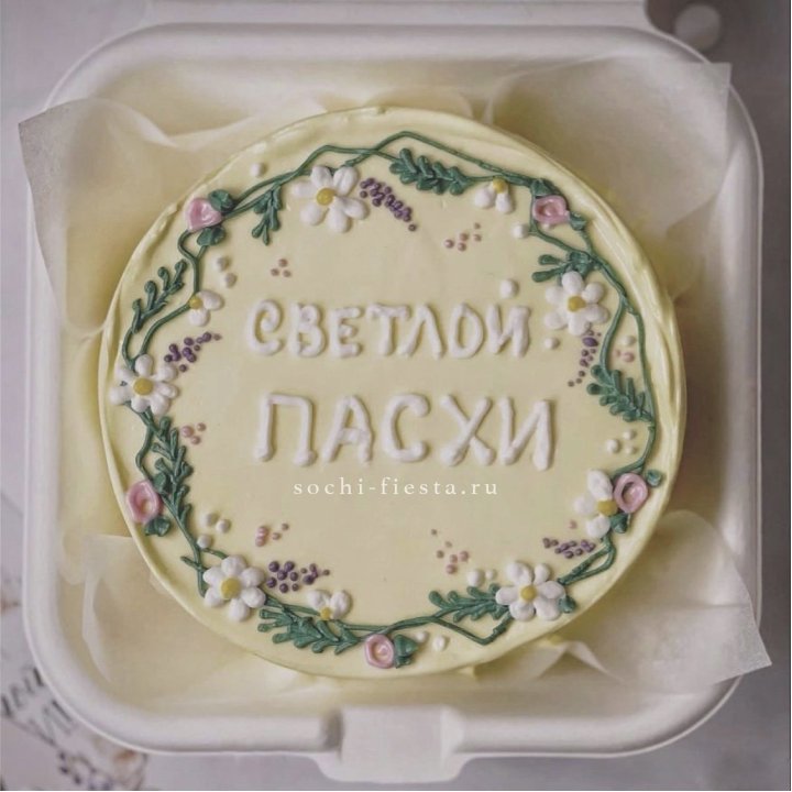 Бенто-торт "Светлой Пасхи" 2 в Ижевске