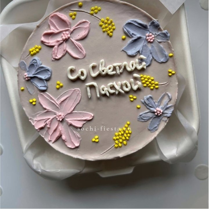 Бенто-торт "Светлой Пасхи" 3 в Ижевске