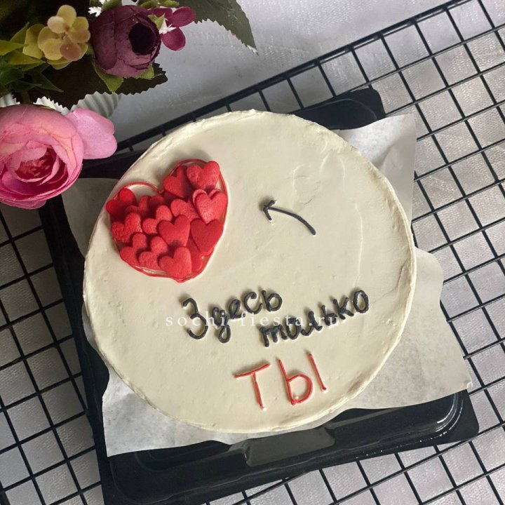 Бенто-торт "В моем сердце только ты"  в Ижевске
