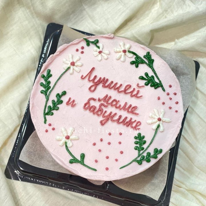 Бенто-торт "Лучшей маме и бабушке"  в Ижевске