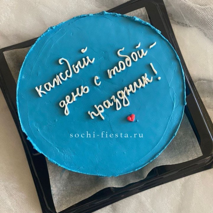 Бенто-торт "Каждый день с тобой праздник"  в Ижевске
