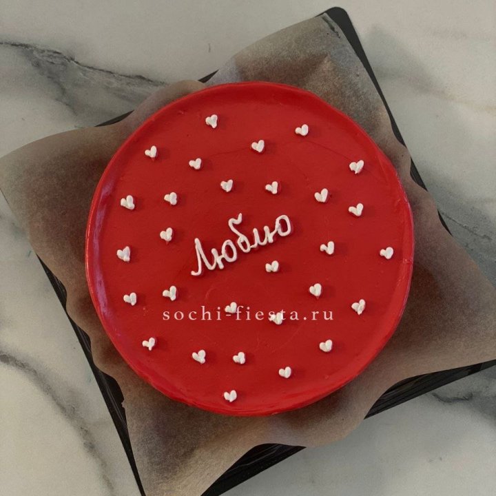 Бенто-торт "Люблю" в Ижевске