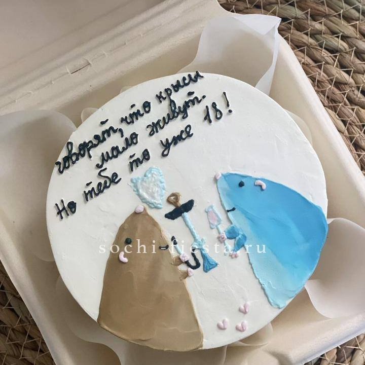 Бенто-торт "Крысы"  в Ижевске