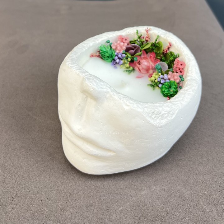 Свеча ароматическая в гипсе  в Ижевске