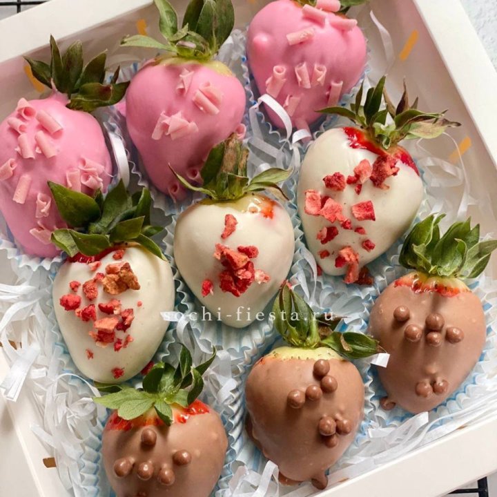 Клубника в шоколаде 9 ягод в Ижевске