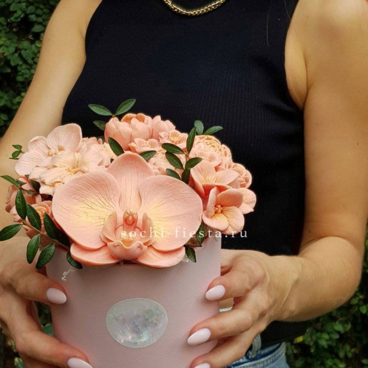 Шоколадный букет Орхидей в Ижевске