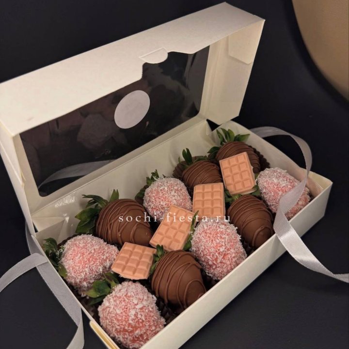 Клубника в шоколаде 10 ягод №2 в Ижевске