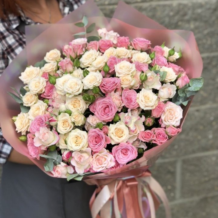 21 кустовая роза в Ижевске