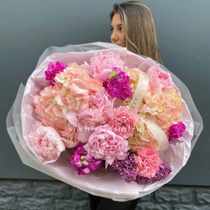  Букет "Фловер пионс" в Ижевске