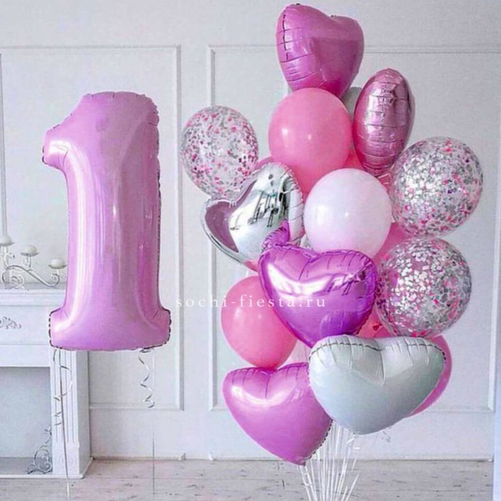 Набор шаров "С днем рождения" в Ижевске