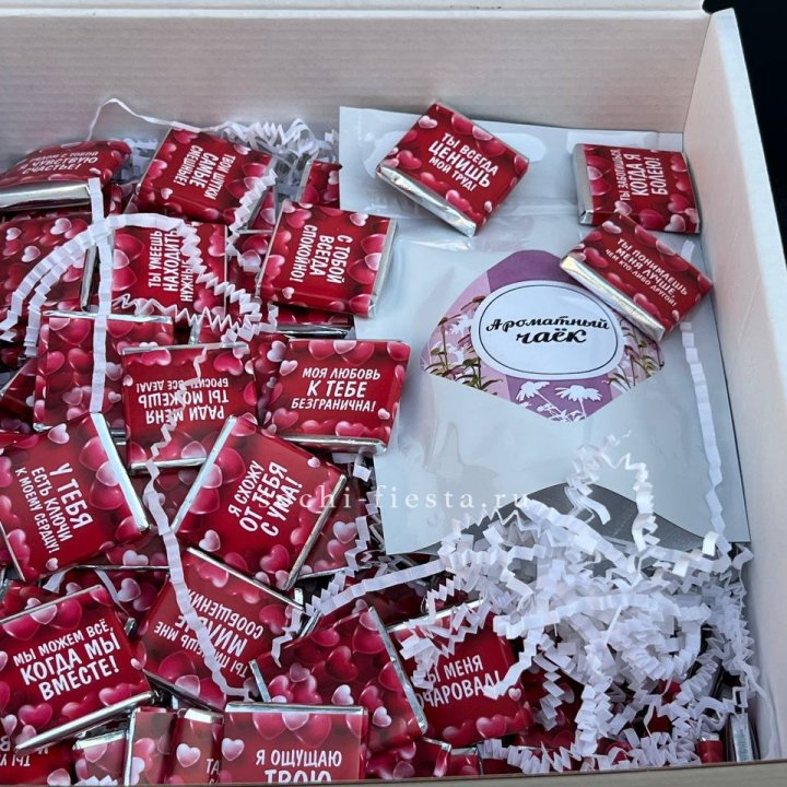 Набор Шоколад и Чай "101 причина любви" в Ижевске