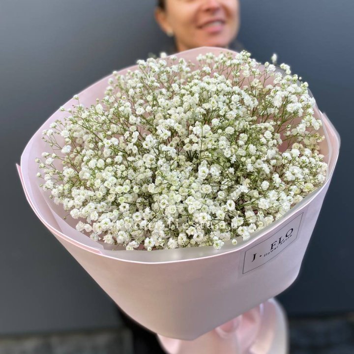 11 белых гипсофил в фоамиране в Ижевске