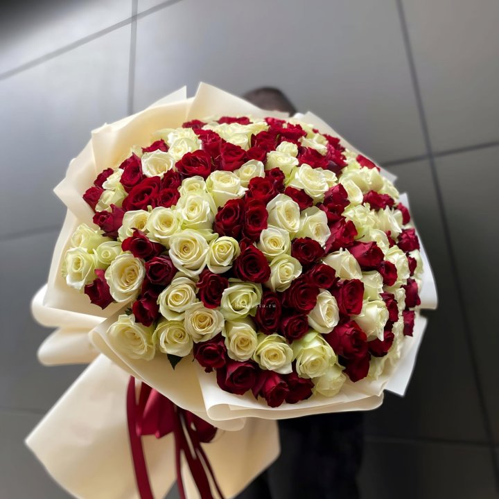 101 высокая импортная роза  в Ижевске