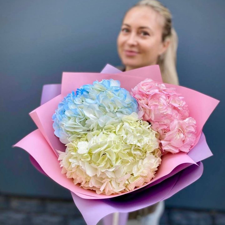 Букет гортензий "Тоника" в Ижевске