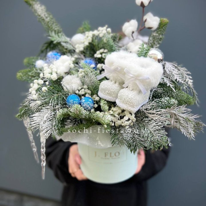 Новогодний бокс "Ботс блю" в Ижевске