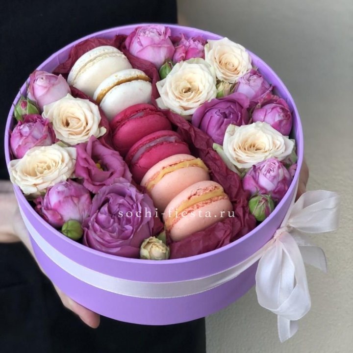 Цветочный бокс "Лаванди" в Ижевске