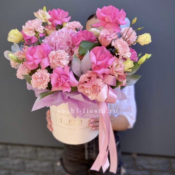 Цветочный бокс "Сальма" в Ижевске