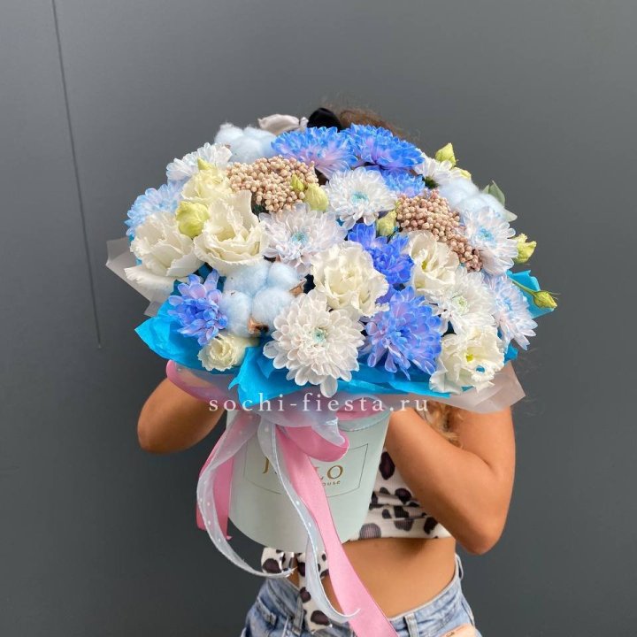 Коробка цветов  " Облако" в Ижевске