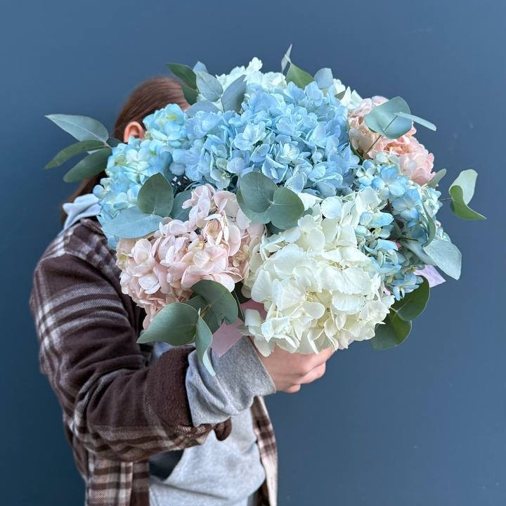 Гортензии в коробочке в Ижевске