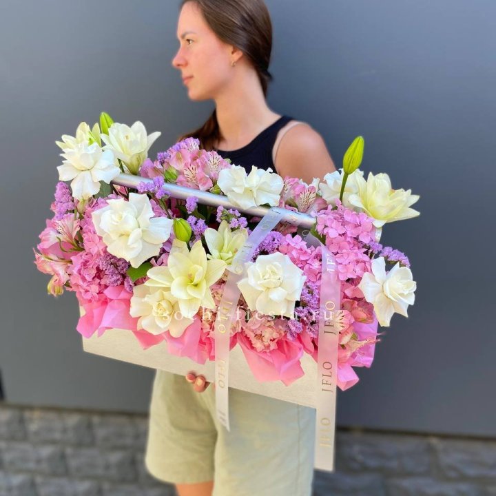 Большой бокс розовый в Ижевске