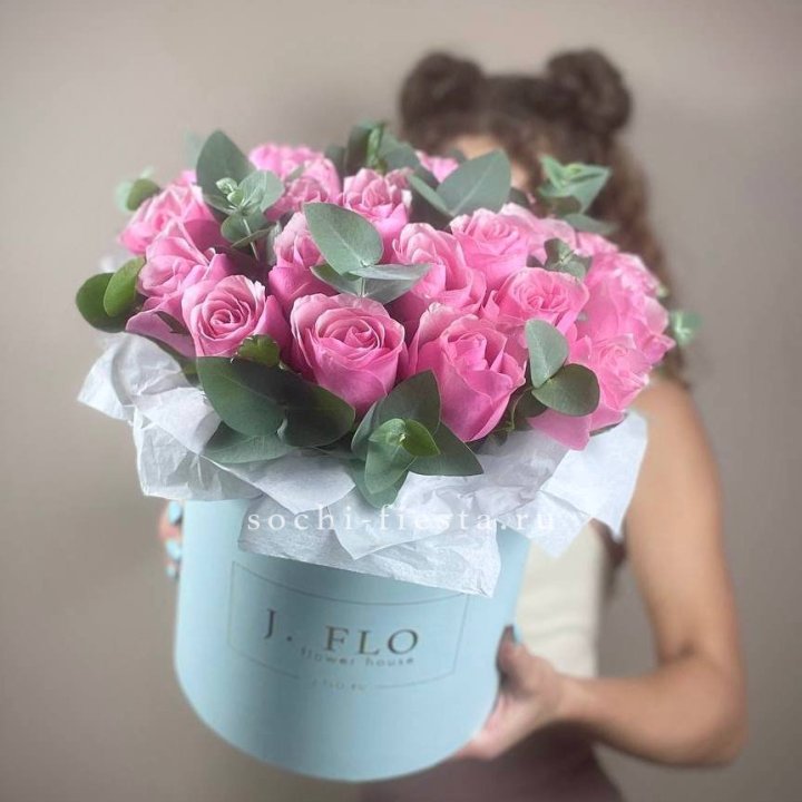 Бокс 27 роз в Ижевске