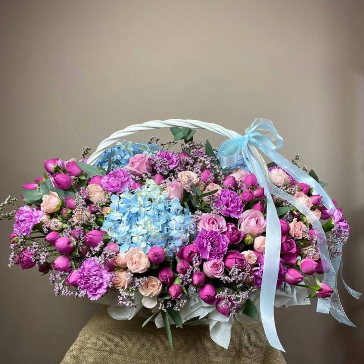 Авторская корзина "Лавандерия" в Ижевске