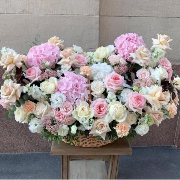 Цветочная корзина макси N2 в Ижевске