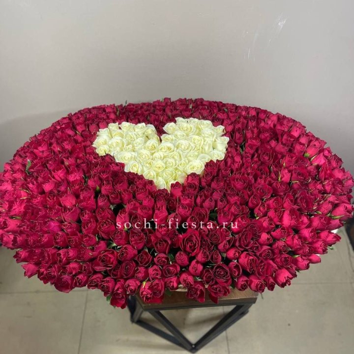 501 роза в корзине в Ижевске