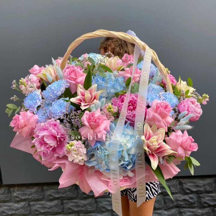 Яркая корзина "Летнее настроение" в Ижевске