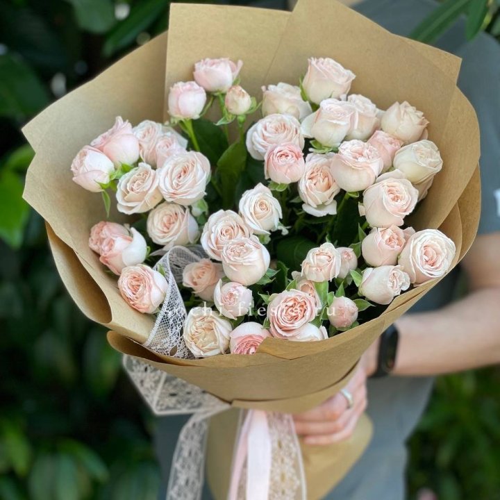 Кустовые розы букет №1 в Ижевске