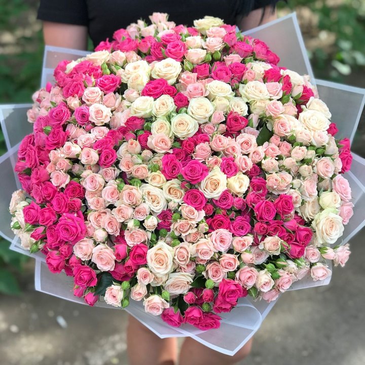 101 кустовая роза в Ижевске