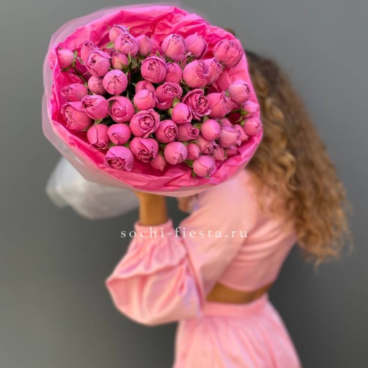 Букет из пионовидных роз  в Ижевске